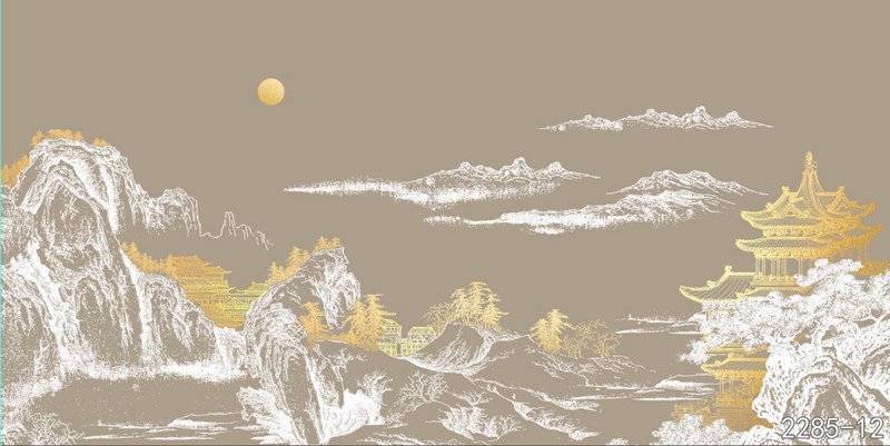 抽象横版